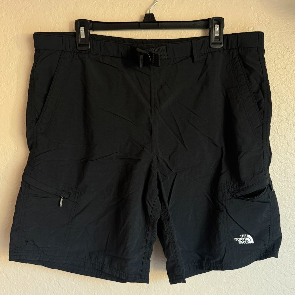 The North Face Men’s Black Performance Shorts | Size M | Drawstring & Zip Pocket